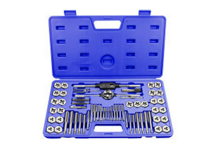 Zinklegierung Gewindebohrer- und Schneideisen-Schlüssel Kombinationsset