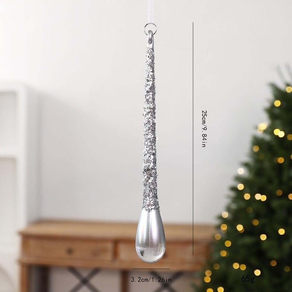 Snowflake Christmas Crystal Pendants Acrylic Hanging Ornaments Christmas Tree Ornaments  Christmas