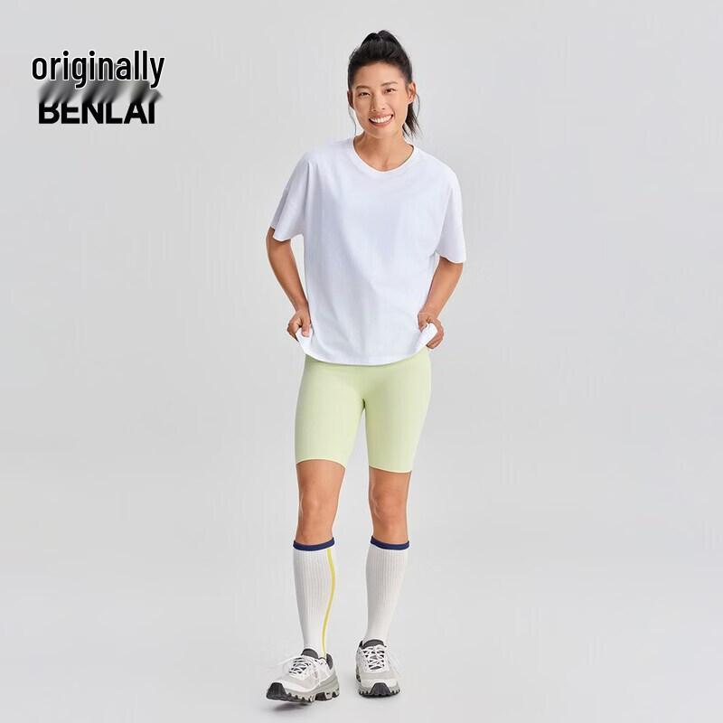 Benlai Women's Antibacterial Cooling Loose Short Sleeve T-shirt
