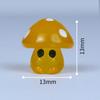 7Pcs Micro Landscape Ornaments, Luminous Mushroom Elf Figurines, Simulated Resin Handicrafts For Landscape Decoration Ornaments