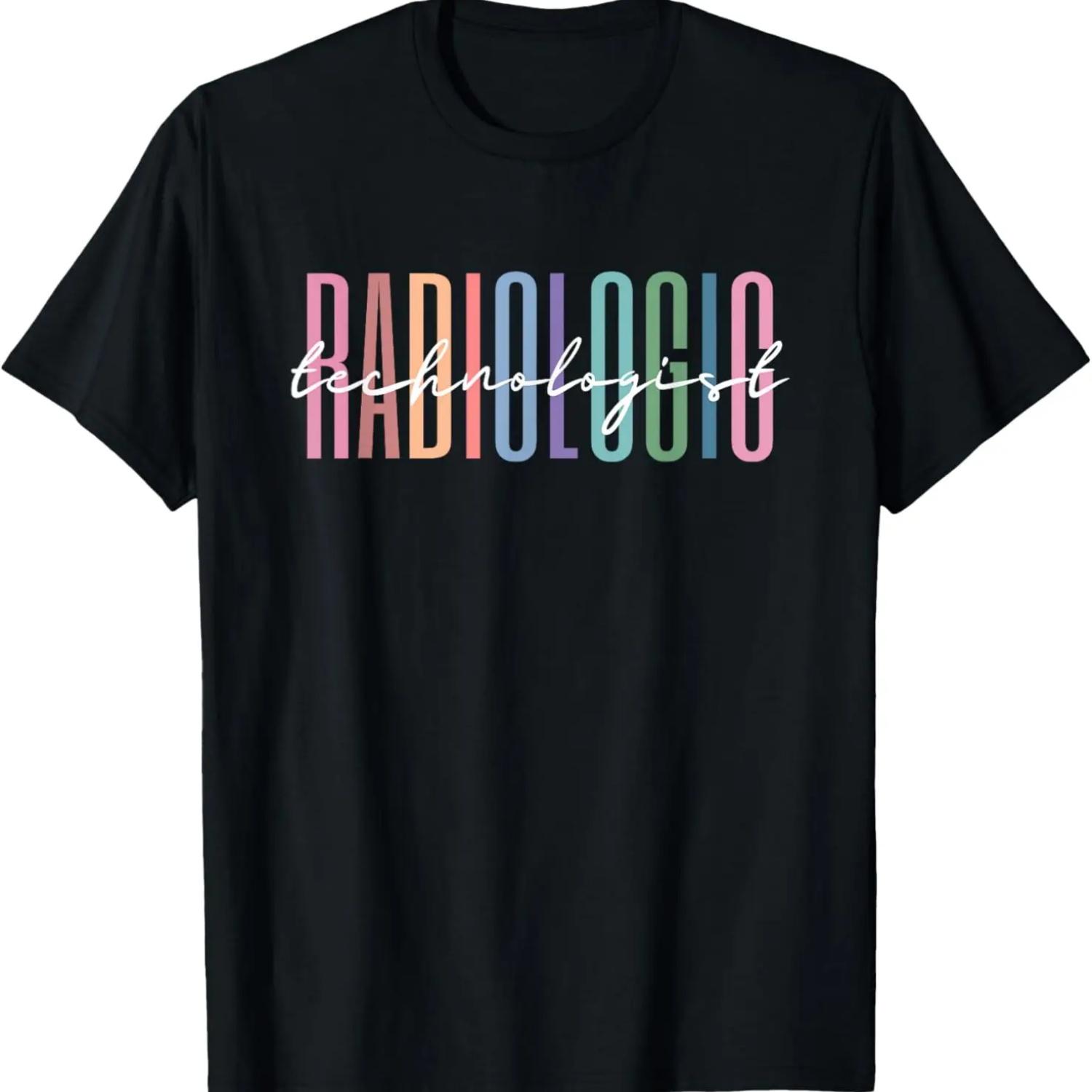 Radiologic Technologist Radiology X-Ray Rad Tech T-Shirt (2) S чёрный