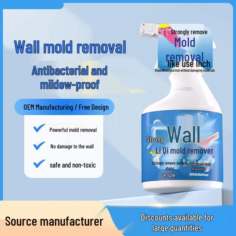 

Safe Non-Toxic Mold Remover: Strong, Effective Stain Cleaner for Walls