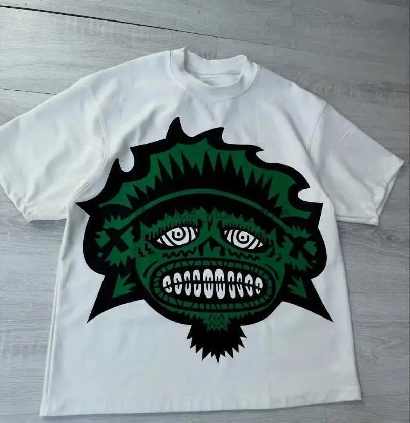 Unisex Clothing Unisex Y2k Harajuku Streetwear Unisex Fashion New Cartoon Print Design Shirt Retro Hip Hop Trend TShirt Y2k Summer