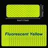 20PCS Ultra Bright Reflective Safety Sticker - Waterproof, Fluorescent Yellow-Green for Cars, Trucks, Bicycles and Motorcycles