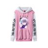 Jujutsu Kaisen Gojo Satoru & Inumaki Toge Colorblock Frühjahrs-Hoodie (Unisex, Europäische Größe)