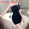 Street Style Short Bodycon Dress With Sleeveless Design For Summer Wear
