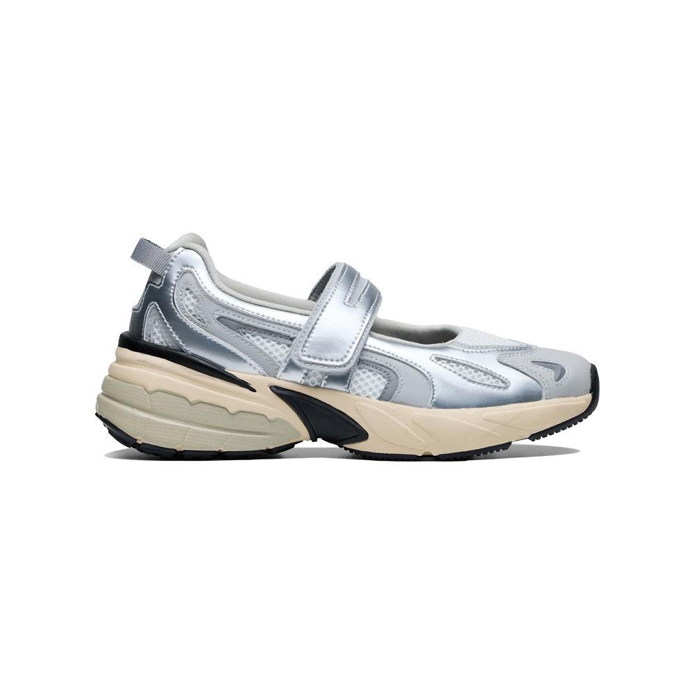 Hideandjack Cuddy Women'S Mary Jane Sneakers - Silver