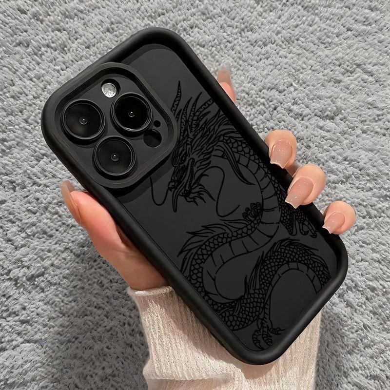 Case For OPPO Realme Note 50 60 60X GT Neo6 SE /GT 6T V60S V50S V50 V60 Funda Shockproof Silicon Soft Chinese Dragon Phone Cover