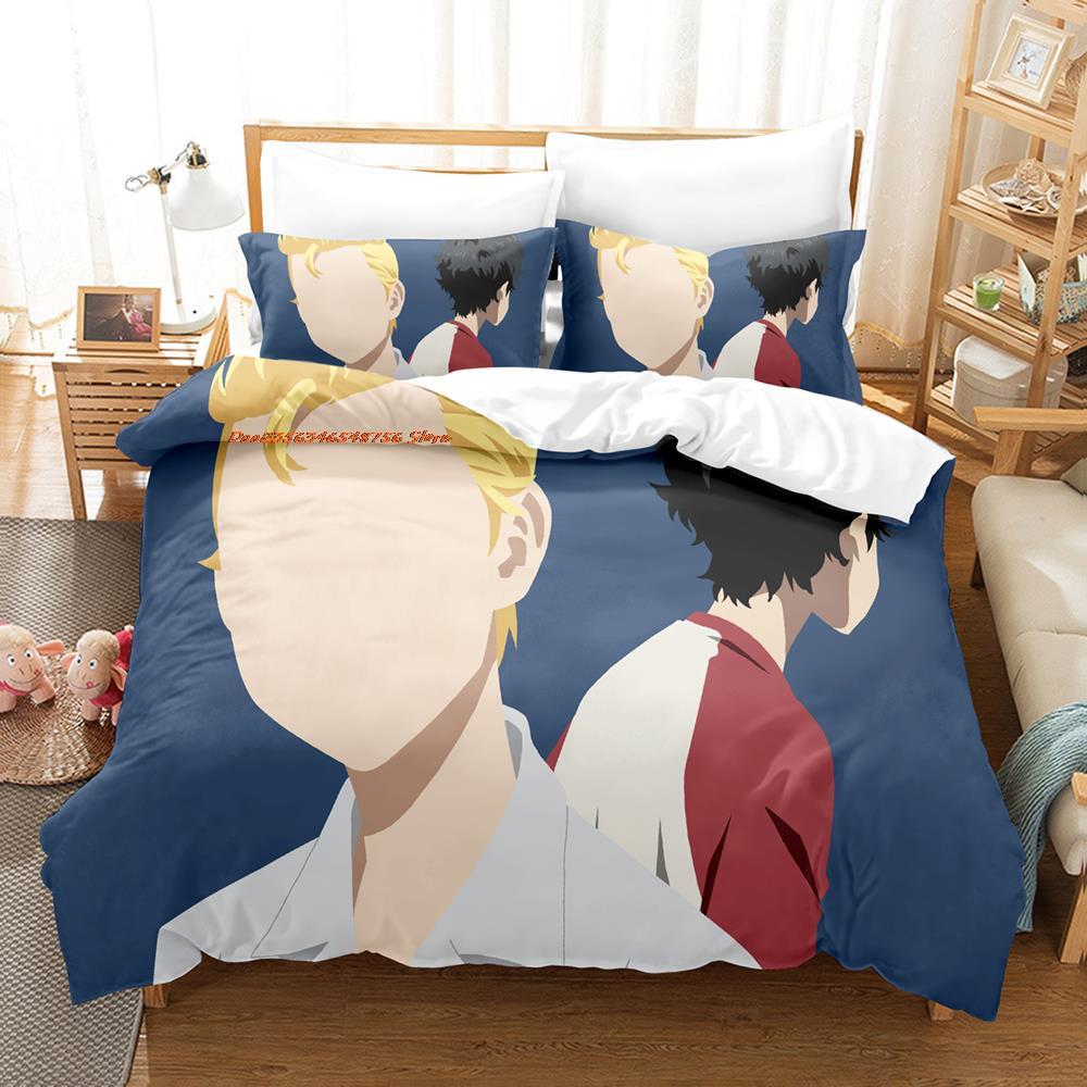 New  Tokyo Revengers Bedding Set Single Twin Full Queen King Size Bed Set Adult Kid Bedroom Duvet Cover Sets Home Textiles