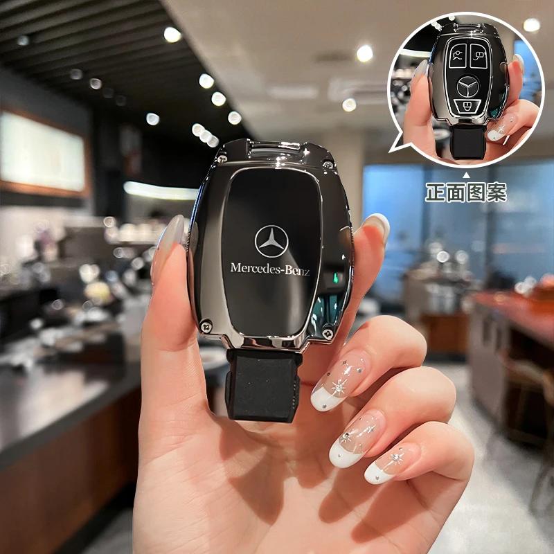 VFO1   Car Key Case Cover for Mercedes Benz A B C E G S Class GLS GLA GLK E200 E400 E63 S350 C260 C300 S400 S500 W204 W212 W176 Kering