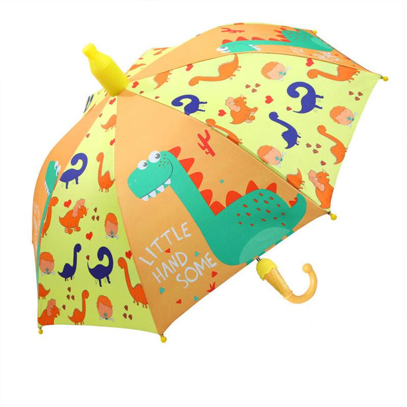 Cute Kids Long Handle Sun Protection Umbrella