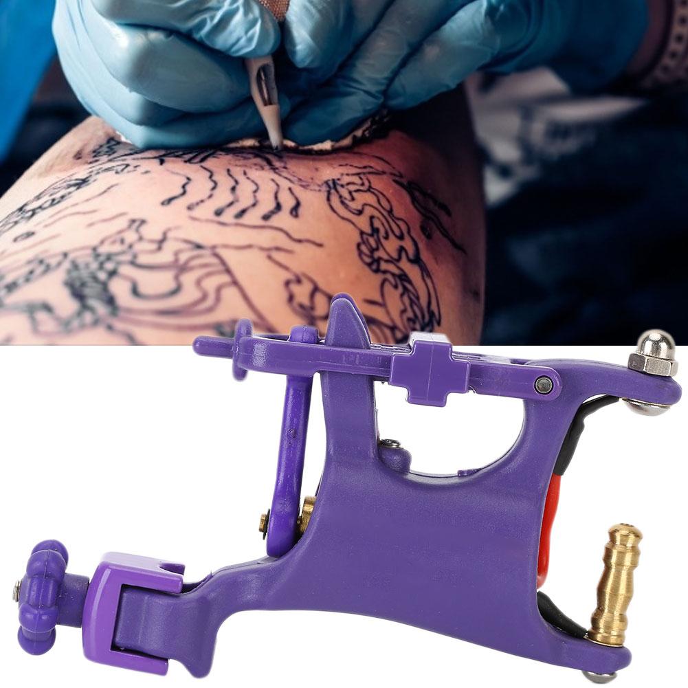 Professional Portable Strong Motor Tattoo Machine Novice Liner Shader Tattoo MachinePurple