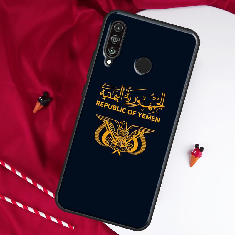 

Yemen Flag For Huawei Nova Y61 Y70 Y90 Y60 Y72 Y91 12s 12i 11i 7i 8i 9 10 SE P60 Pro P30 P40 Lite Case Huawei Nova 5T