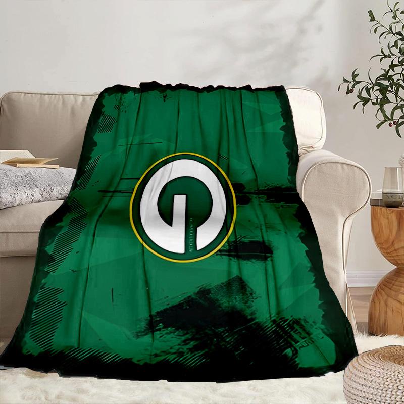 Green Bay Packers Gear Portable Blanket/Soft Blanket Bedding Blanket Suitable for Travel Camping Living Rooms Offices Sofas Fan Gifts