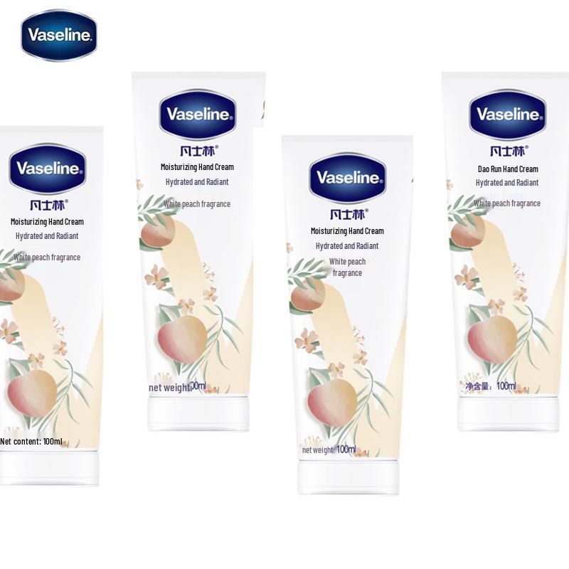 Vaseline White Peach Hydrating Hand Cream Set