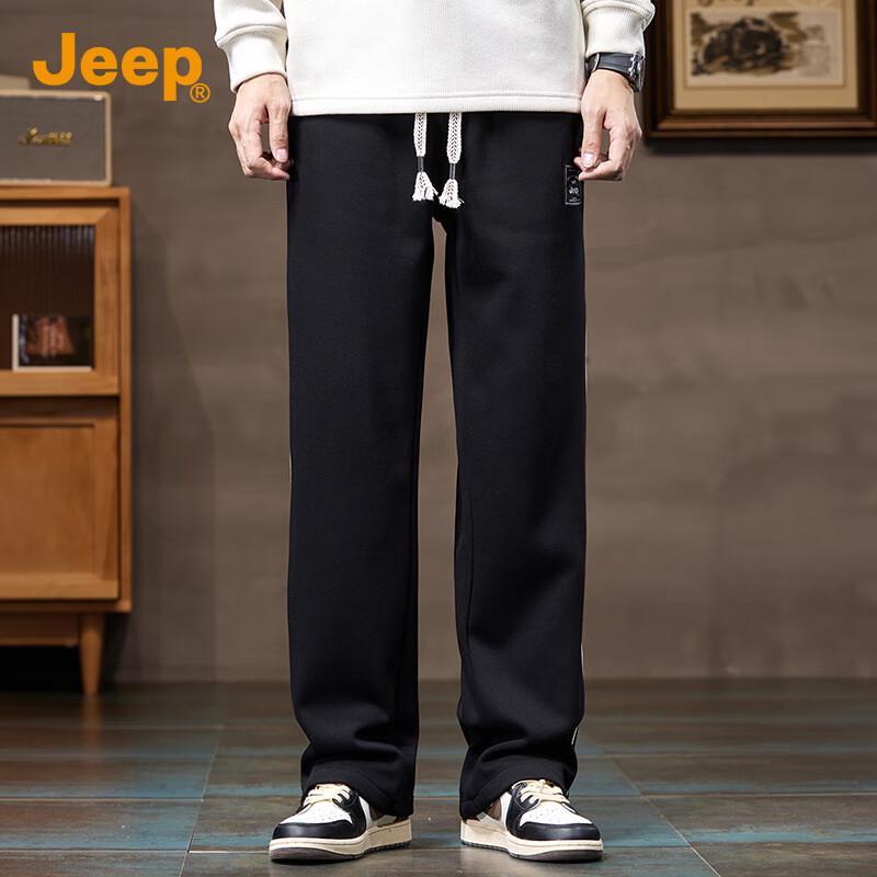 

JEEP Men s Three-Stripe Straight-Leg Casual Pants 3XL