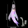 Halloween Decoration Scary Ghost Windsock Glow In The Darks Party Gifts Party Hanging Flags Day of The Dead Dia De Muertos