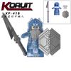1 STÜCK LOTR Elfen Soldat Orks Armee Figuren Rüstung Wache Krieger Bogenschütze Mittelalterliche Ritter Bausteine Steine Spielzeug für Kinder Geschenke