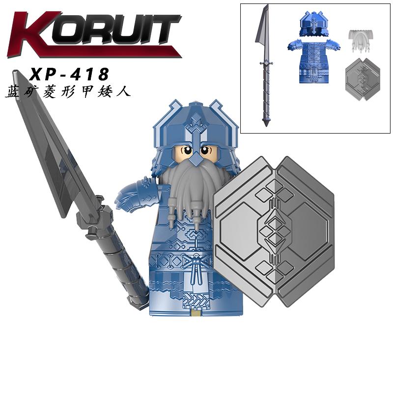 1 STÜCK LOTR Elfen Soldat Orks Armee Figuren Rüstung Wache Krieger Bogenschütze Mittelalterliche Ritter Bausteine Steine Spielzeug für Kinder Geschenke