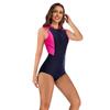 Sleeveless one-piece surfing suit sunscreen women's swimsuit diving suit fashion swimsuit