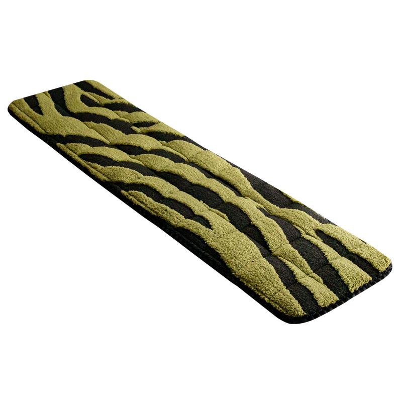 Zebra Stripe Pattern Plush Bench Cushion Winter Long Bench Seat Pad Sofa Chair Seat Cushion Home Decor Bay Window Pad