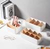 1pc Perforation-Free Compartmented Storage Container Multi-Functional Household Sorting Desktop Storage Box