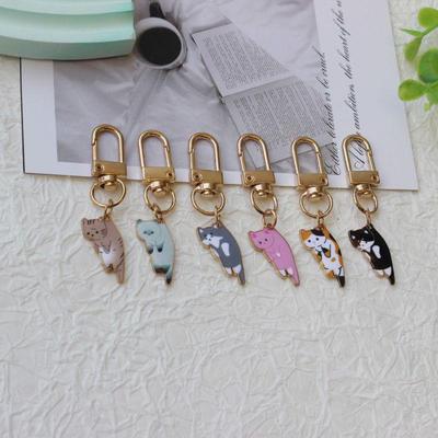 Adorabile Gatto Fatato Mini Portachiavi e Accessorio Ciondolo per Zaino
