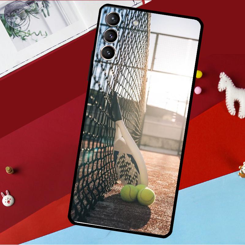 Tennis Sport Case For Samsung Galaxy S23 Ultra S22 S21 S20 FE S8 S9 S10 Plus Note 10 20 Back Cover Shell