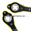 Effort-Saving Universal Car Jack Hand Crank Wrench with Rocker Arm Handles