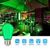 LED Green Light Bulb E26 Base 10W Type Equivalent S14 Mini Light Bulb Green Light Bulb 1W Rainproof Edison Light Bulb Shatterproof Small Light Bulb