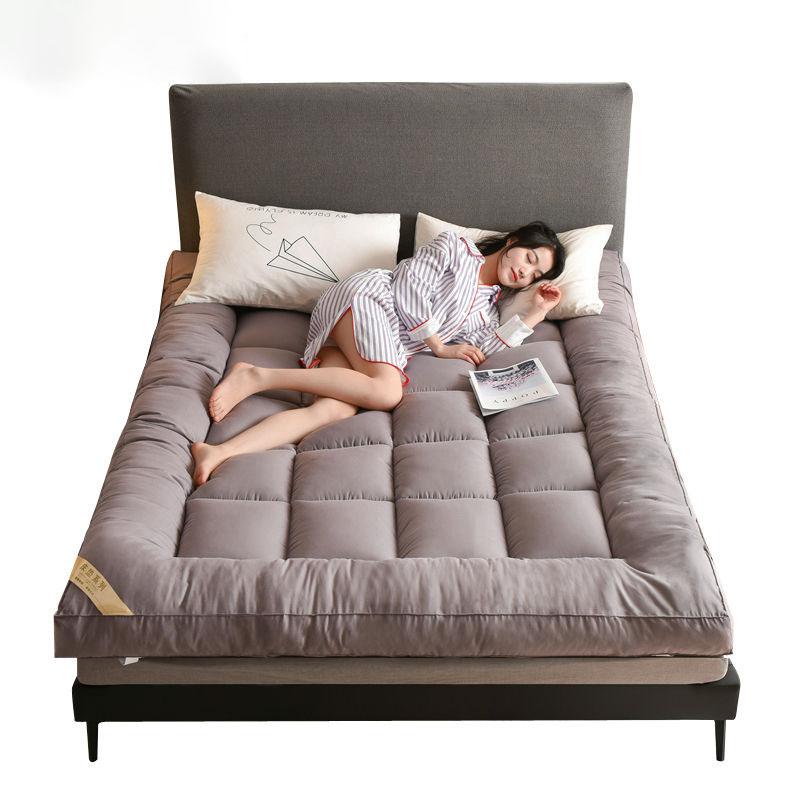 Saltea de dormit pentru acasă îngroșată de 10 cm Saltea super moale, pliabilă pentru închiriere, cameră de hotel, dormitor pentru studenți, lenjerie de pat, saltea pentru somn