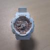 Used CASIO Baby-G White Rose Gold