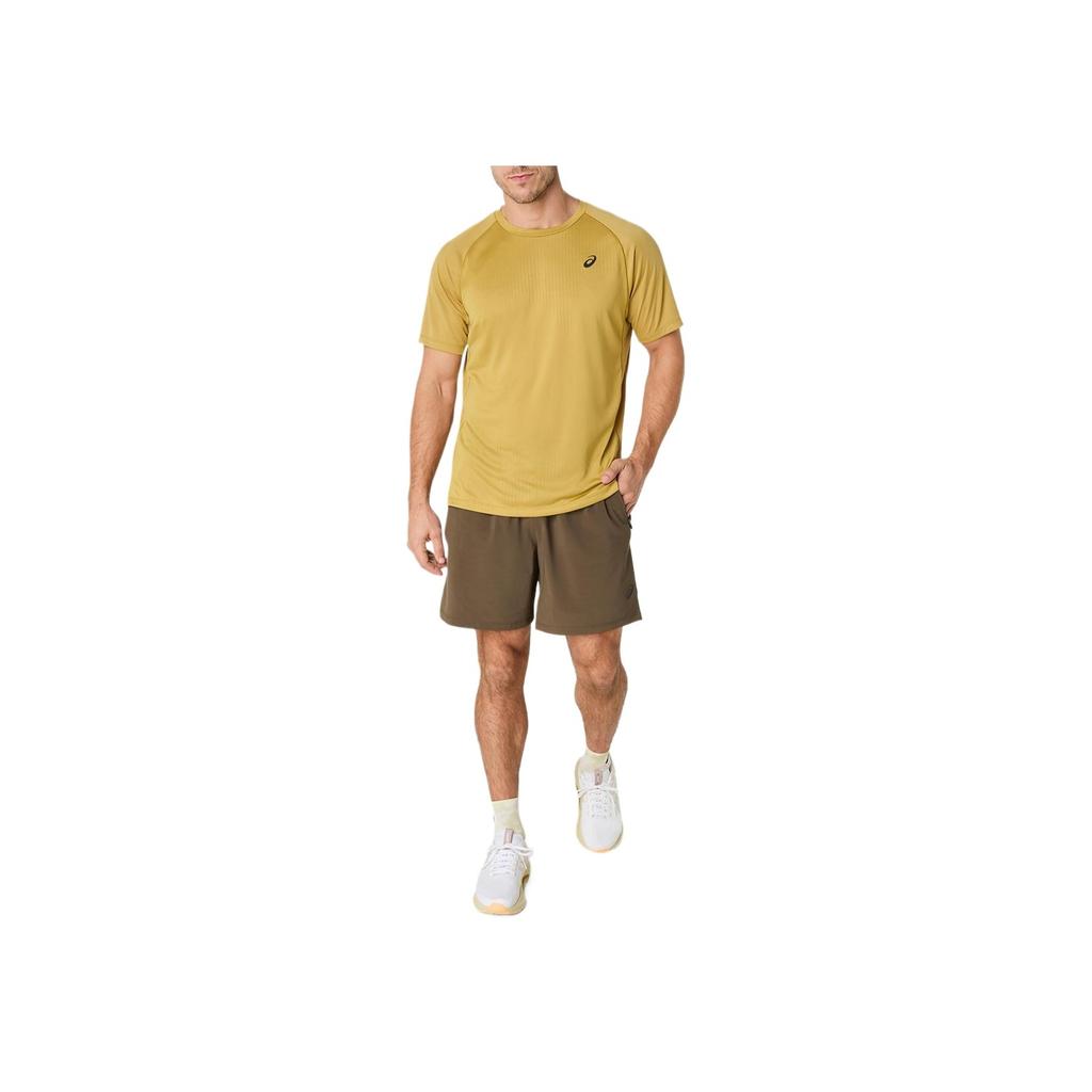 Asics 7In Actibreeze Stylish Simple Comfortable Solid Color Sports Shorts Men Shorts 2031E892-200