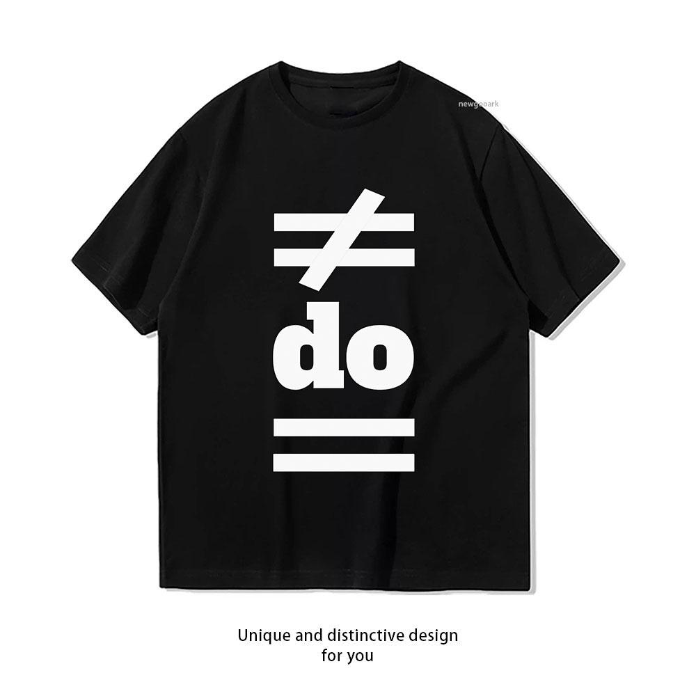 

Different from Equal Linguistic Minimalism Classic TShirt Women Unisex Adult Casual cotton printed t shirts Oneck Adult tops S