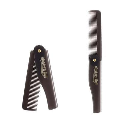 Tragbarer Friseur-Bartkämme, Haar-Accessoires, Ölkopfkamm, Klappkamm, Männer-Haarbürste, Haar-Styling-Tool