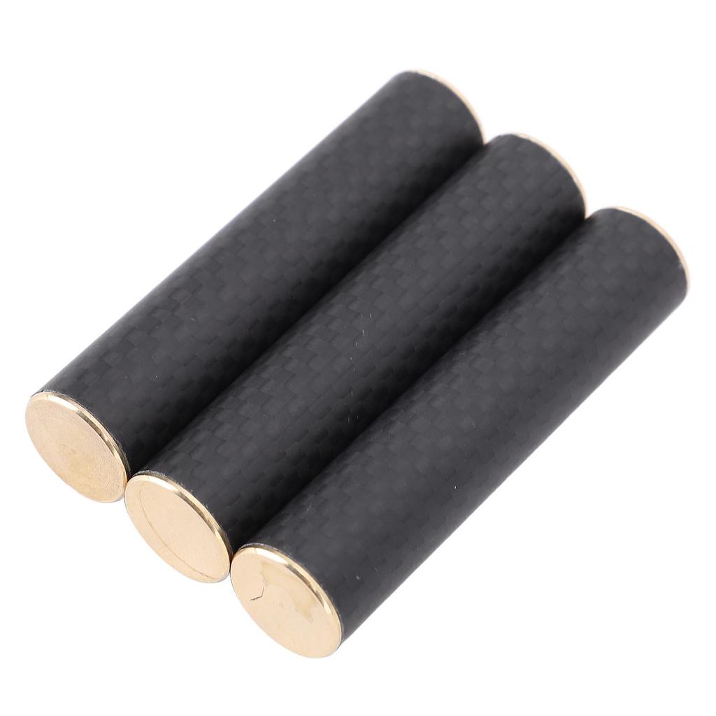 Fingertip Rotating Toy Magnetic Metal Carbon Fibre Three Section Stick Rotating Toy for Adult