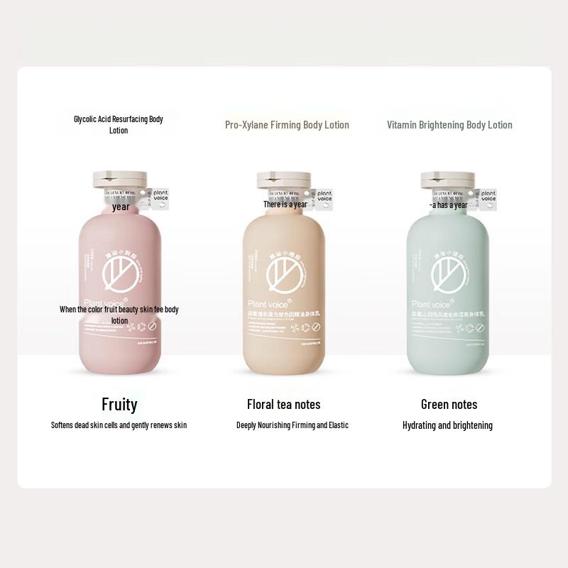 Plant Voice Fruit Acid Pomegranate Glow Body Lotion