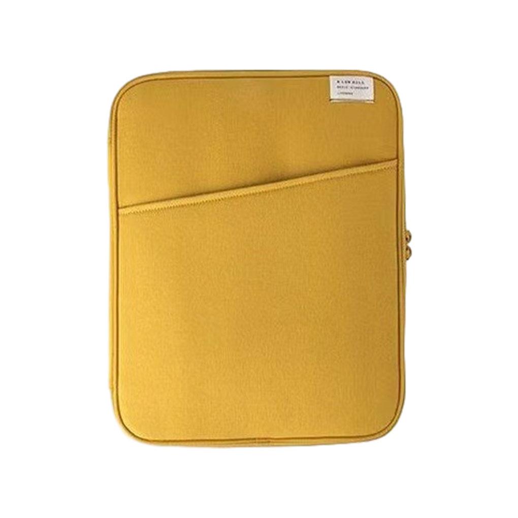 Tablet Sleeve Bag Laptop Pouch Soft Computer Handbag Notebook Keyboard Storage Zipper Closure Mouse Organizer Business