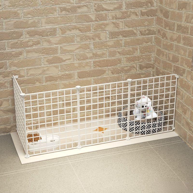 Indoor Pet Fence: Adjustable Small Dog & Cat Cage with Free Combination Splicing