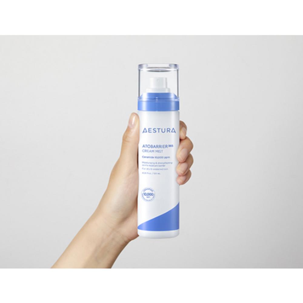 Aestura Atobarrier 365 Cream Mist 120ml – Feuchtigkeitsnebel, Hautschutz, Koreanisch