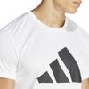 Adidas Lauf Kurzarm Run It Kurzarm IEJ89 Weißes T-Shirt T-Shirt Herren (IN0075) J/S