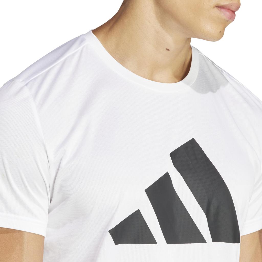 Adidas Lauf Kurzarm Run It Kurzarm IEJ89 Weißes T-Shirt T-Shirt Herren (IN0075) J/S