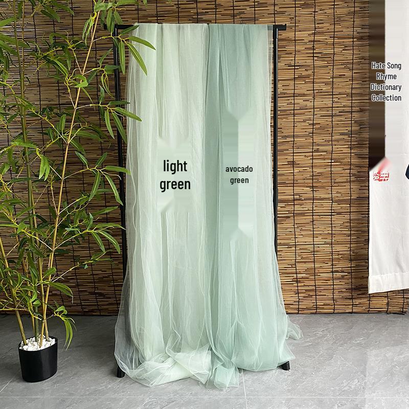 Green Pavilion Gazebo: Chinese-Style Outdoor Mesh Fabric for Kindergarten and Garden Decor