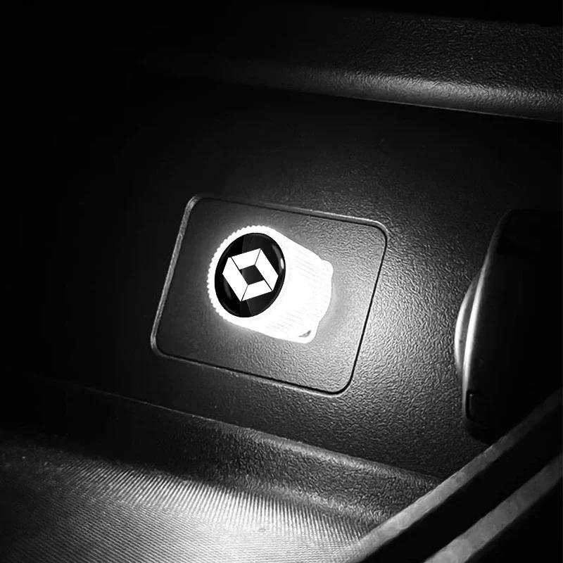 Car Interior Styling USB Atmosphere Light Portable Mini LED Party Lamp For Renault Clio Laguna 2 Megane 3 Duster Logan Captur 2GSA7