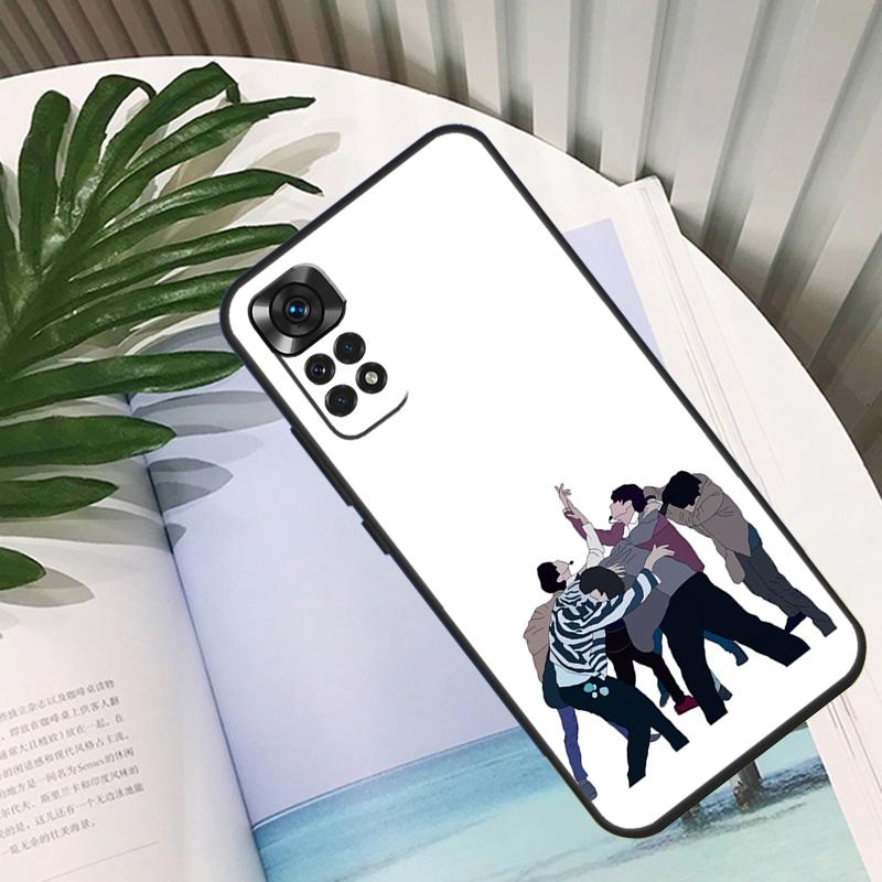 Korean Fashion Kpop Band For Xiaomi Redmi 10C 9C 12C 10A 9T Case For Redmi Note 12 8 9 10 11 Pro 9S 10S 11S Cover