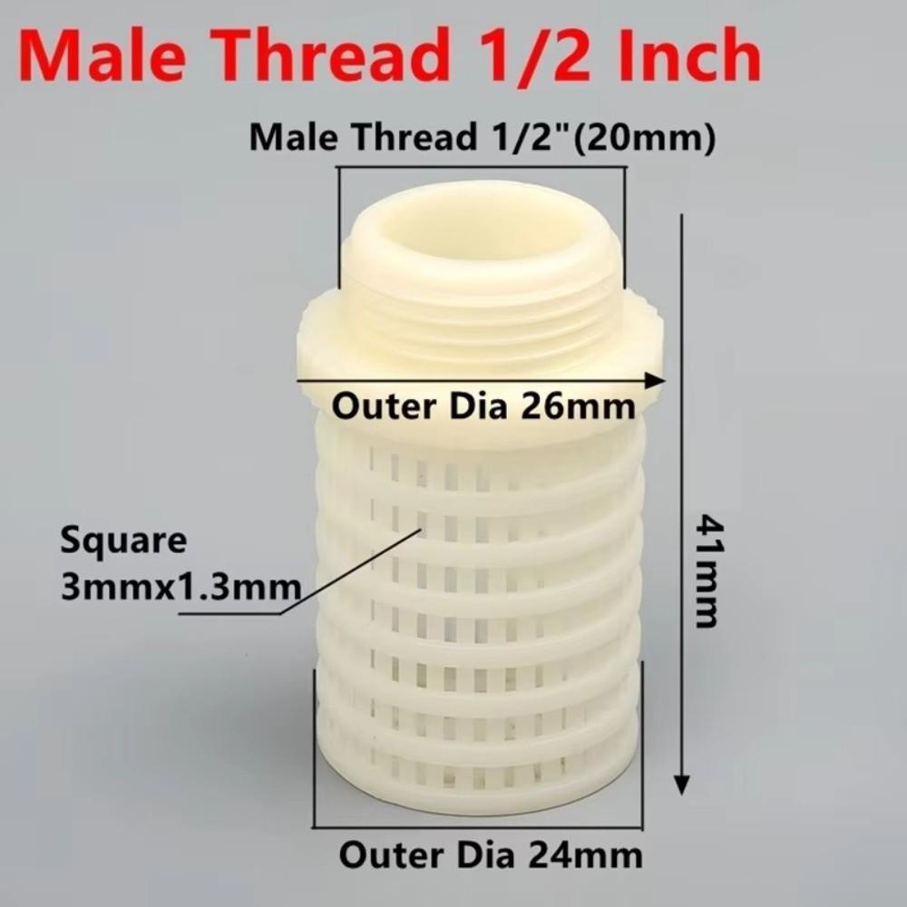 1 szt. Sito filtra do oczyszczania wody Złącze Zaparzacz Wężyk dopasowujący do pompy wodnej Filtr Wewnętrzny/Zewnętrzny 1/2''~1'' Ochrona pompy wodnej