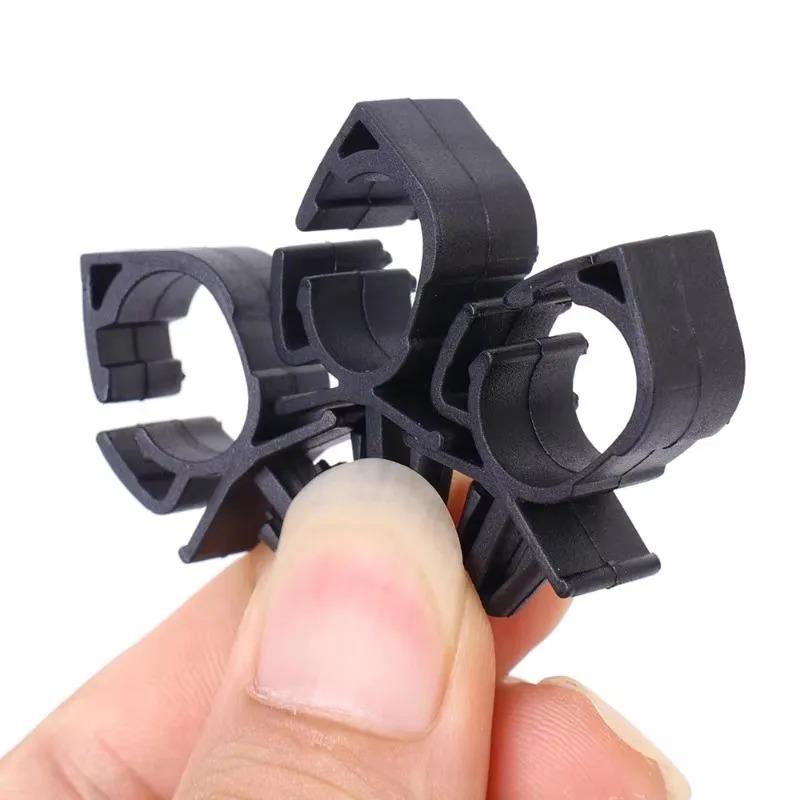 30-1pcs Car Wiring Harness Fastener Cable Ties Manager Car Route Cable Clamp Fixed Retainer Clip Auto Wire Organizers