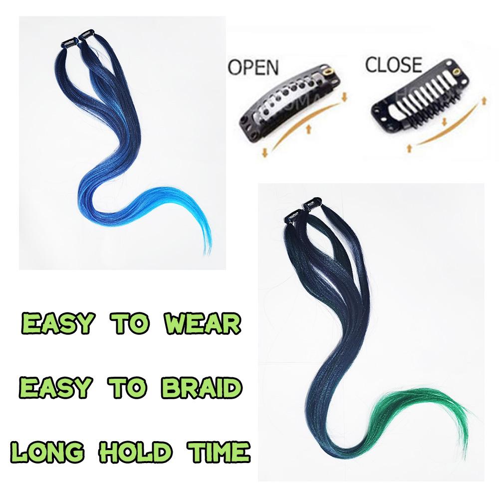 Наращивание волос на клипсе — фото 6