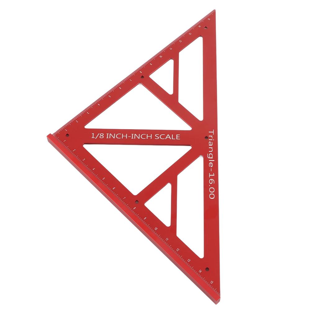Woodworking Triangle Ruler Multifunctional Aluminum Alloy Large Triangle Gauge Measuring Tool
