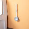 Toilet Brush No-Punch Bathroom Silicone Toilet Brush